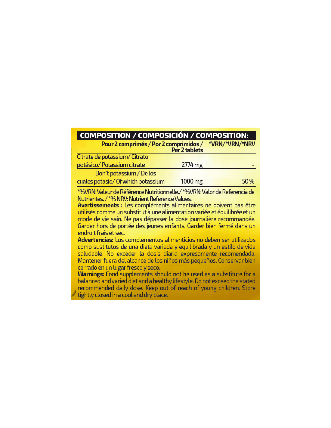 POTASSIUM CITRATE POTASSIUM CITRATE