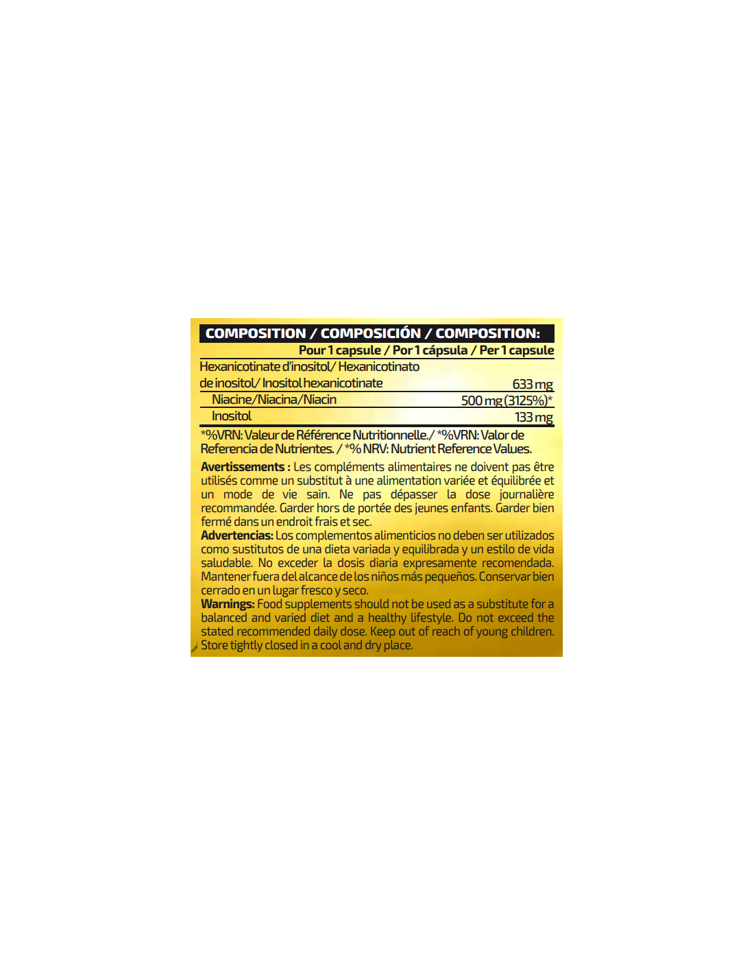 NIACIN 500 NIACIN 500
