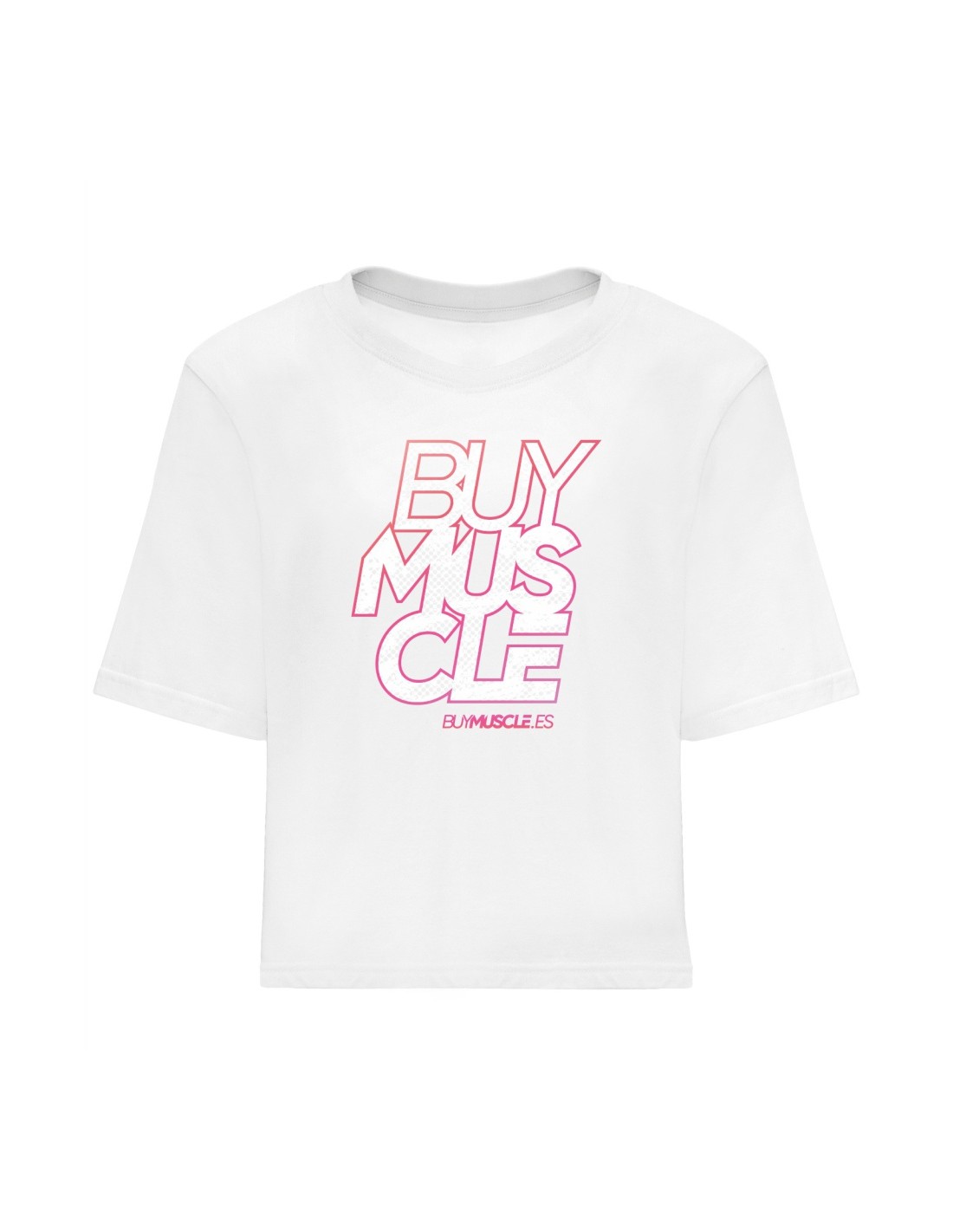 Camiseta Women BuyMuscle White Camiseta Women BuyMuscle White