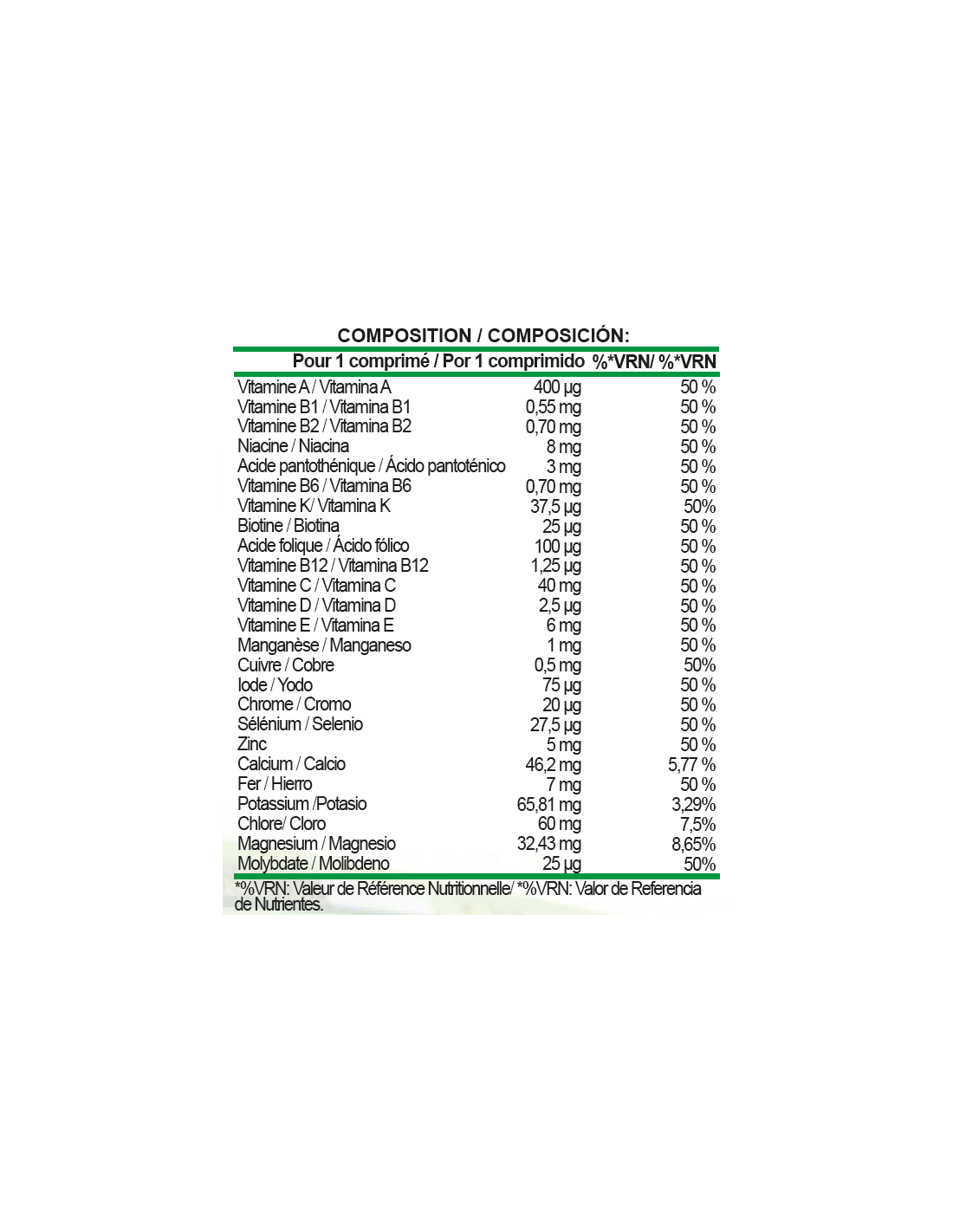 DYNAMIX MULTISTANDARD 60TAB DYNAMIX MULTISTANDARD 60TAB