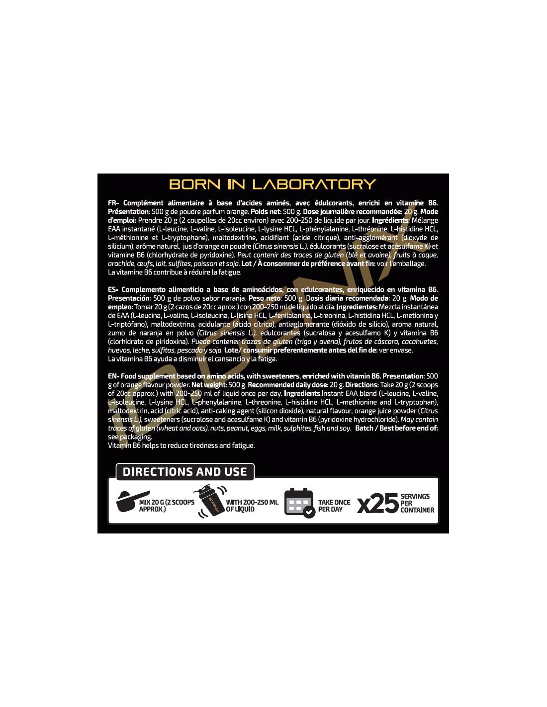 AMINO10 - 500G AMINO10 - 500G