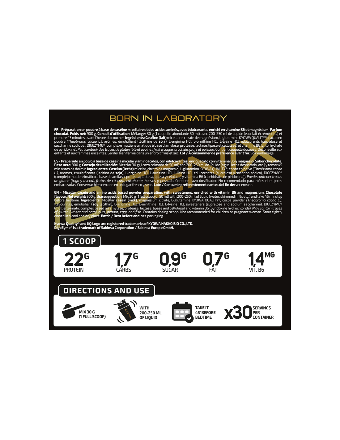 CASEIN PROFESSIONAL - 900G - MVP CASEIN PROFESSIONAL - 900G - MVP