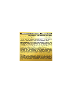 MAGNESIUM CITRATE - MVP 2