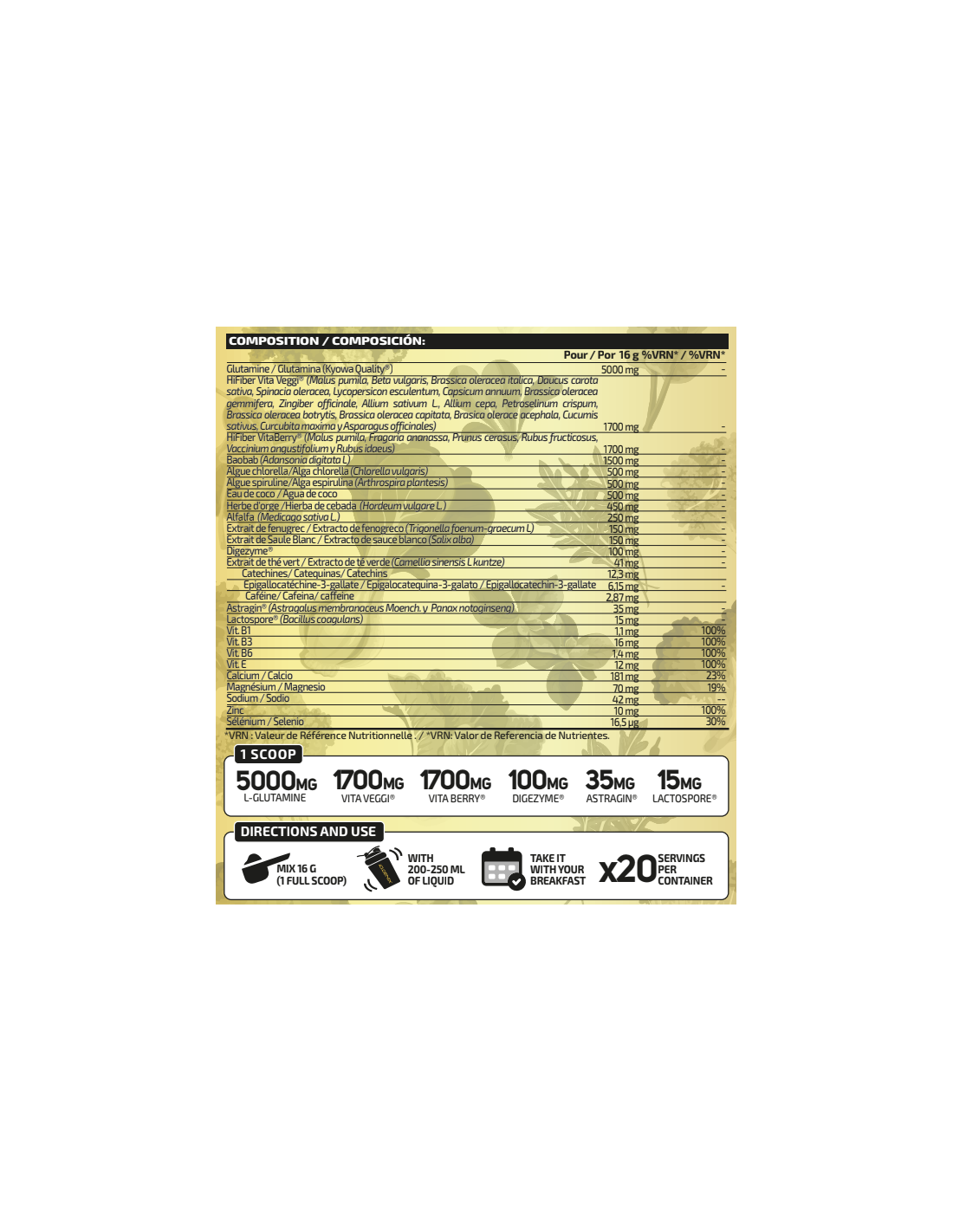 GREEN PLUS  350g GREEN PLUS  350g