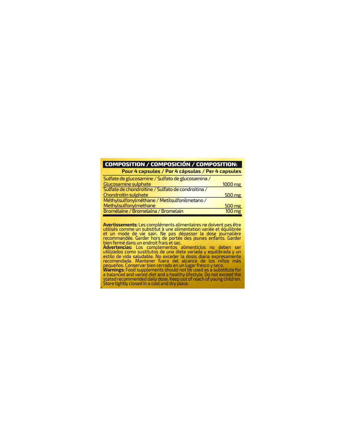 GLUCOSAMINE COMPLEX - MVP GLUCOSAMINE COMPLEX - MVP