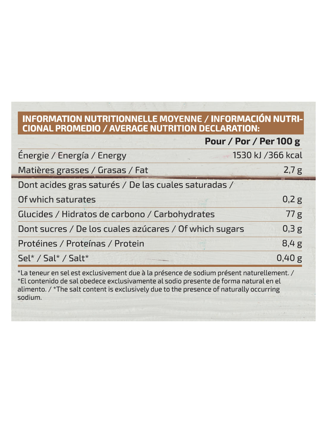 RICE CREAM 3KG - IOGENIX RICE CREAM 3KG - IOGENIX